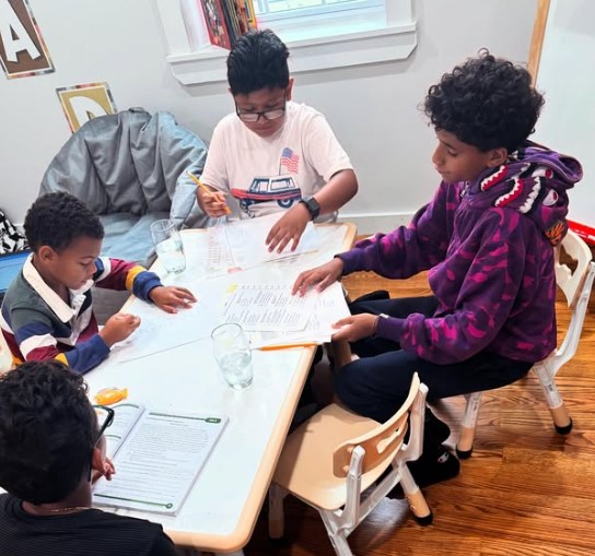The warm, colorful classroom at Little Creators Daycare in the Bronx
