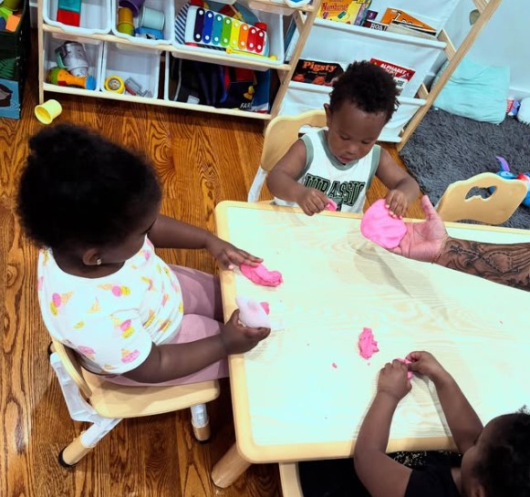 Sensory play for babies at Little Creators Daycare in the Bronx