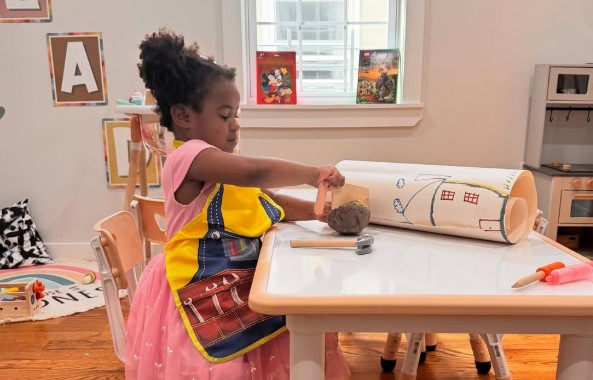 Music and movement at Little Creators Daycare in the Bronx