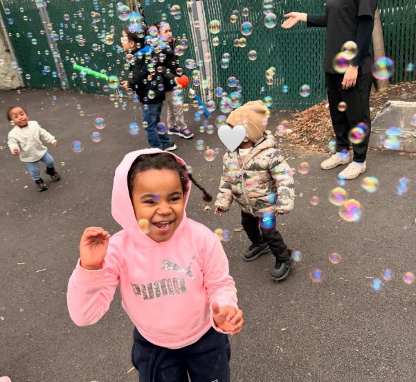 Celebrating together at Little Creators Daycare in the Bronx